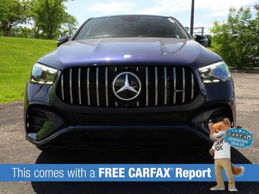 Twilight Blue Metallic 2025 Mercedes-Benz AMG GLE 53 4MATIC+ Coupe