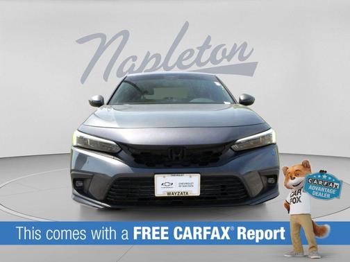 Meteorite Gray Metallic 2022 Honda Civic Sport Touring