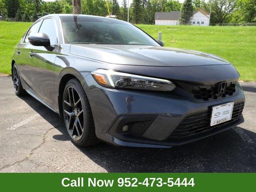 Meteorite Gray Metallic 2022 Honda Civic Sport Touring
