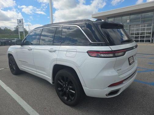 Bright White Clearcoat 2024 Jeep Grand Cherokee Overland