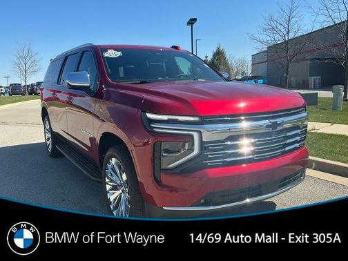 Radiant Red Tintcoat 2025 Chevrolet Suburban Premier