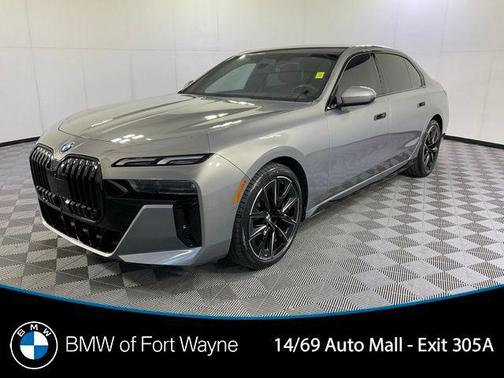 Oxide Grey Metallic 2023 BMW 760 i xDrive