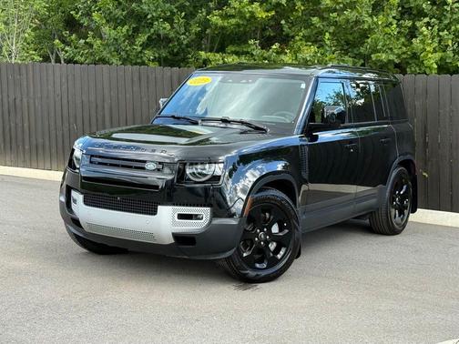 Santorini Black Metallic 2025 Land Rover Defender 110 P400 S