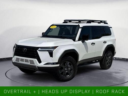White Pearl 2025 Lexus GX 550 Overtrail+