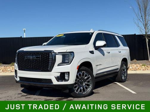 White Frost Tricoat 2024 GMC Yukon Denali Ultimate