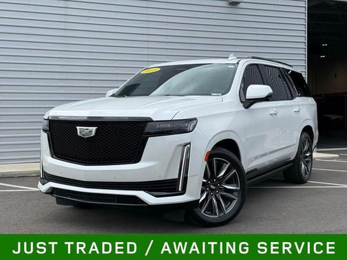 Crystal White Tricoat 2023 Cadillac Escalade Sport