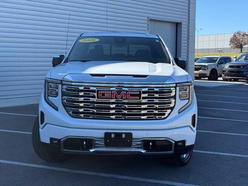 Glacier White Tricoat 2026 GMC Sierra 1500 Denali