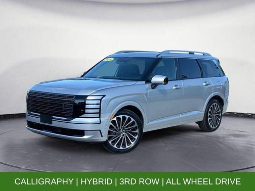 Typhoon Silver Metallic 2026 Hyundai Palisade Hybrid Calligraphy