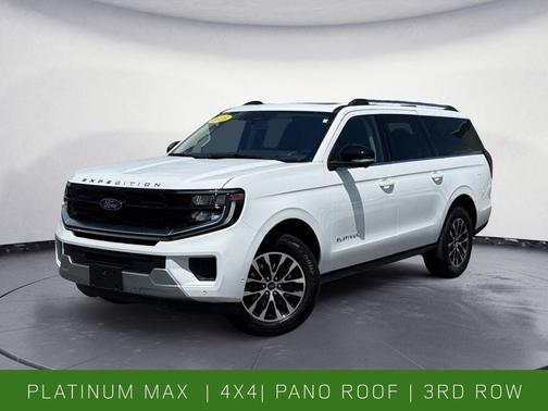 Oxford White 2025 Ford Expedition Max Platinum