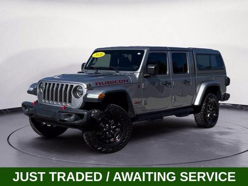 Billet Silver Metallic Clearcoat 2020 Jeep Gladiator Rubicon