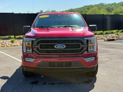 Red Metallic 2021 Ford F-150 XLT
