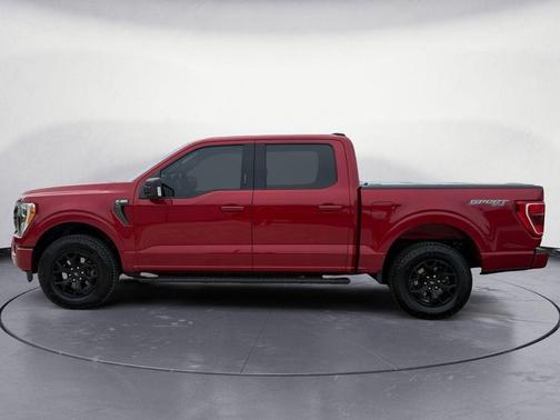 Red Metallic 2021 Ford F-150 XLT