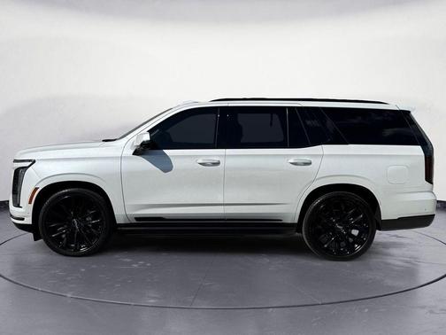 Crystal White Tricoat 2025 Cadillac Escalade Sport Platinum