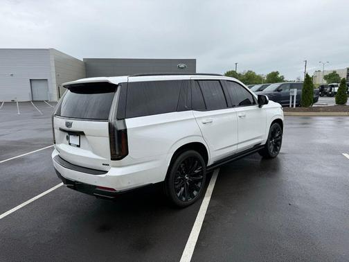 Crystal White Tricoat 2025 Cadillac Escalade Sport Platinum