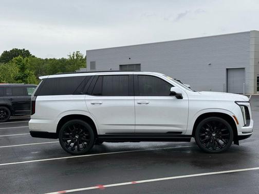 Crystal White Tricoat 2025 Cadillac Escalade Sport Platinum