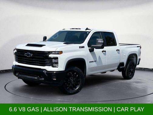Summit White 2025 Chevrolet Silverado 2500 Custom