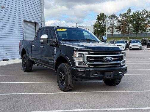 Agate Black Metallic 2020 Ford F-250 Platinum