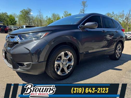 Gray 2019 Honda CR-V EX