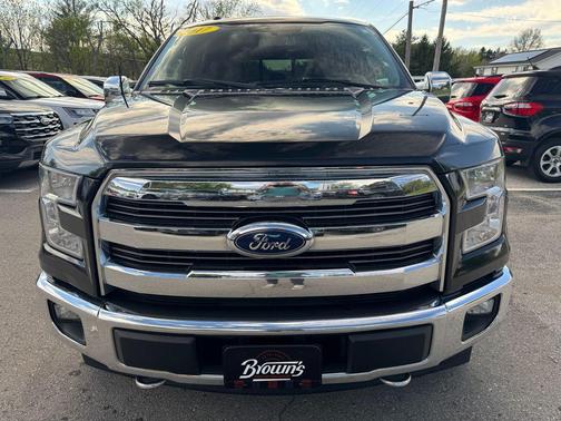 Shadow Black 2017 Ford F-150 Lariat