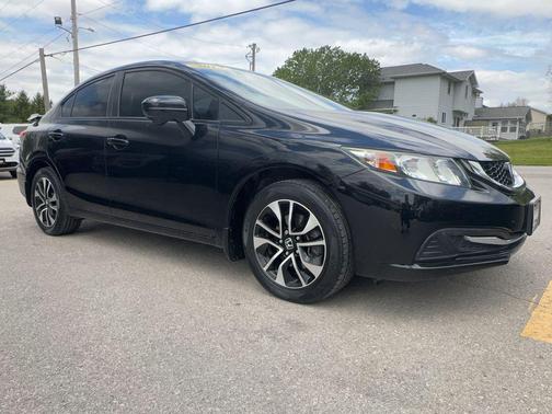 Crystal Black Pearl 2014 Honda Civic EX