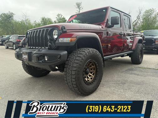 Snazzberry Pearlcoat 2022 Jeep Gladiator Willys 4x4