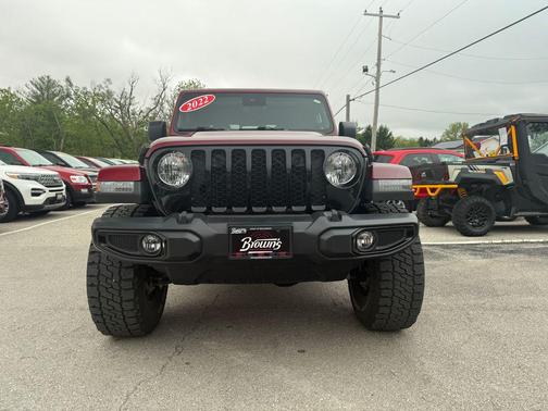 Snazzberry Pearlcoat 2022 Jeep Gladiator Willys 4x4