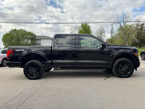 Agate Black Metallic 2025 Ford F-150 XLT