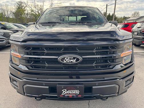 Agate Black Metallic 2025 Ford F-150 XLT