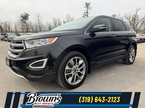 TUXEDO BLACK METALLIC 2015 Ford Edge Titanium