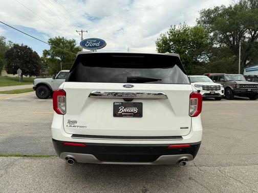 STAR WHITE MET TRI-COAT 2022 Ford Explorer Limited