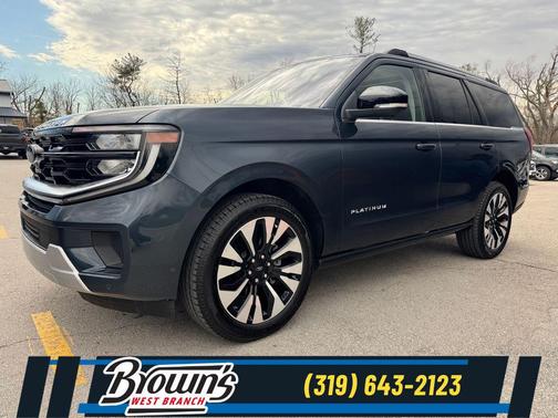 STONE BLUE METALLIC 2025 Ford Expedition Platinum
