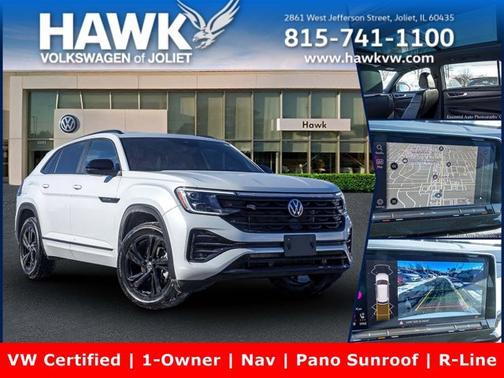 2025 Volkswagen Atlas Cross Sport 2.0T SEL R-Line Black