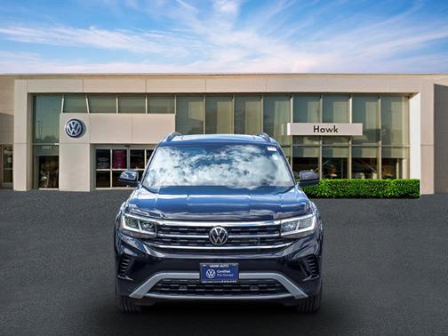 Deep Black Pearl Effect 2023 Volkswagen Atlas 3.6 SE w/ Technology
