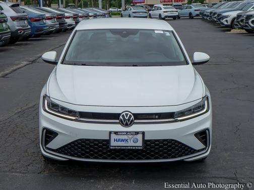 Pure White 2025 Volkswagen Jetta 1.5T S