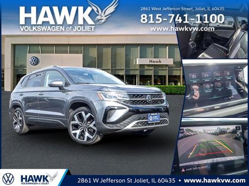 Platinum Gray Metallic 2023 Volkswagen Taos 1.5T SEL