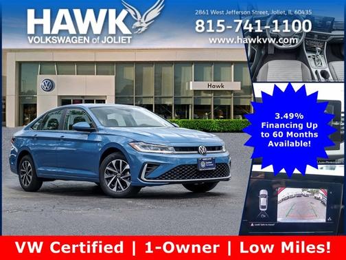 Monterey Blue Pearl 2025 Volkswagen Jetta 1.5T S