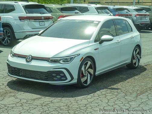 Opal White Pearl Effect 2024 Volkswagen Golf GTI 2.0T S