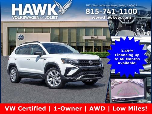 Pure White 2023 Volkswagen Taos 1.5T S
