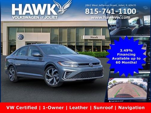 Platinum Gray Metallic 2026 Volkswagen Jetta 1.5T SEL