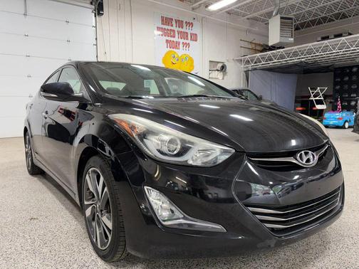 Black 2014 Hyundai ELANTRA Limited