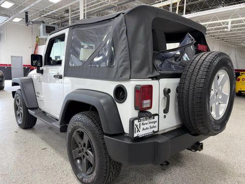 White 2012 Jeep Wrangler Sport