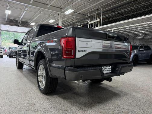 Gray 2016 Ford F-150 Platinum