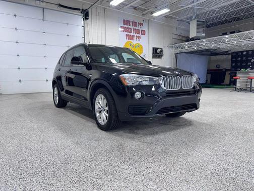 Black 2017 BMW X3 xDrive28i