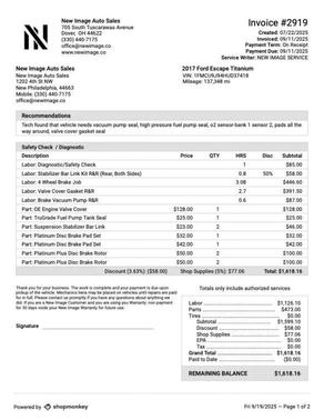 2017 Ford Escape Titanium