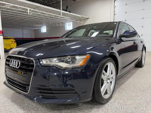 Blue 2015 Audi A6 2.0T Premium