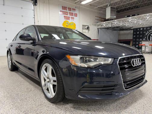 Blue 2015 Audi A6 2.0T Premium