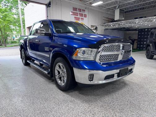 Blue 2014 RAM 1500 Laramie