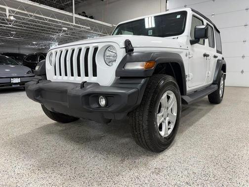 White 2018 Jeep Wrangler Unlimited Sport