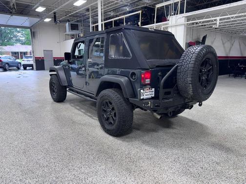 Gray 2017 Jeep Wrangler Unlimited Sport