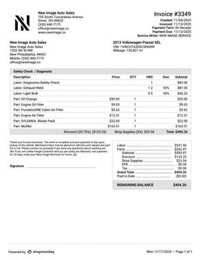 2013 Volkswagen Passat 2.5 SEL Premium